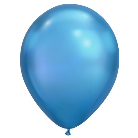 ballon bleu moyen 30 cm en latex