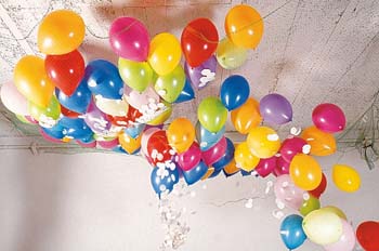 Bobine Magique Guirlande Attache Ballons 5 m