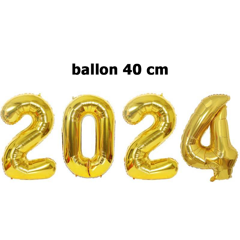 BALLON NOUVEL AN 2024 : vente d'article de fête et de décoration depuis  2010 situé en France.