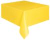 nappe en plastique fuschia ou jaune de 2.74 x 1.37 mètres couleur : jaune
