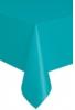 nappe en plastique fuschia ou turquoise 2.74 x 1.37 mètres couleur : turquoise