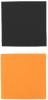 lot de 40 serviettes orange et noire 39cmx39cm