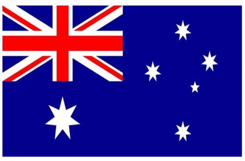 drapeau australie en tissu