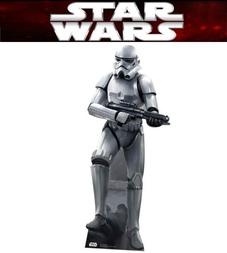 figurine stormtrooper en carton