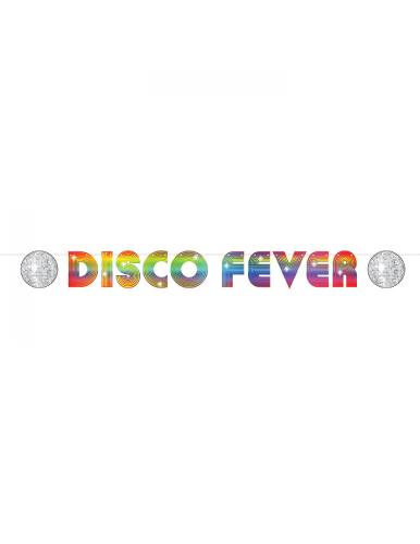 guirlande disco fever en carton