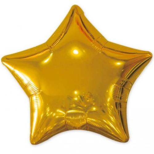 ballon alu étoile or
