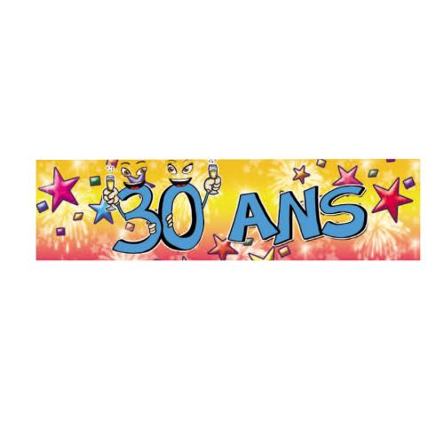 Bannière anniversaire 30 ans