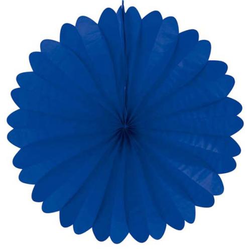 éventail bleu 50cm