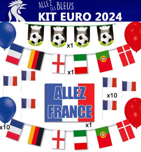 kit de déco euro foot 2024