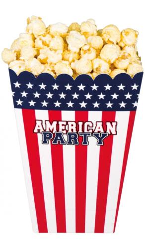 Pot en carton popcorn USA