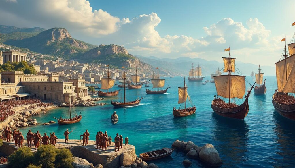 découvrez grepolis, le jeu de stratégie antique passionnant qui attire les amateurs de conquêtes maritimes avec ses batailles épiques et son univers historique.