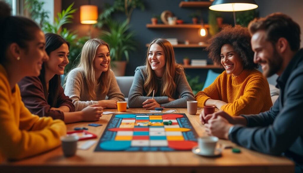 découvrez ent02, le nouveau jeu de société qui dynamise vos soirées entre amis avec des parties pleines de fun et de surprises. parfait pour tous les âges et tous les groupes !