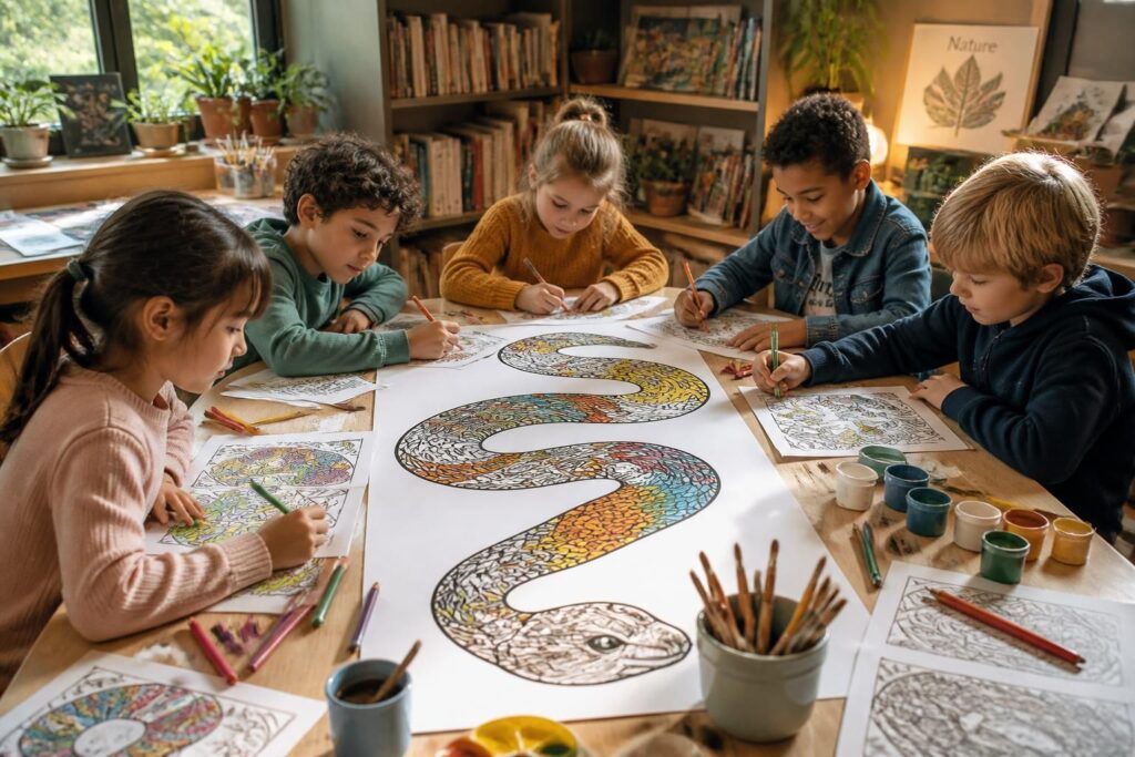 découvrez des astuces pratiques pour éveiller la créativité des enfants grâce au coloriage serpent, une activité ludique et éducative qui stimule l'imagination.