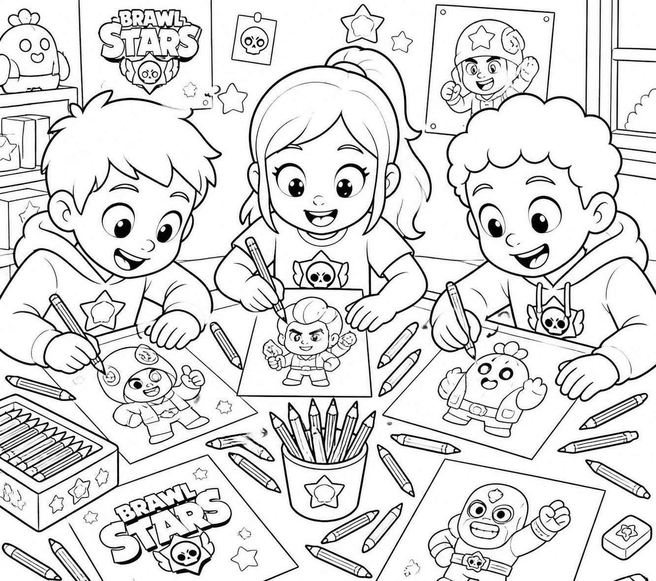 découvrez où trouver les dessins à imprimer brawl stars les plus populaires, parfaits pour divertir et amuser vos enfants avec leurs héros préférés.