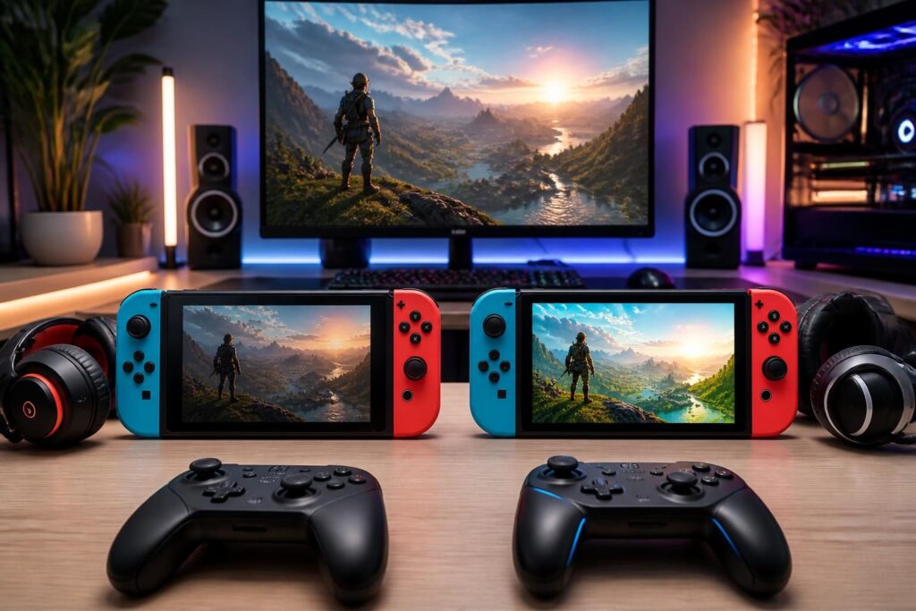 découvrez les différences entre le switch v1 et v2 et les améliorations clés qui offriront une expérience optimisée aux gamers exigeants.