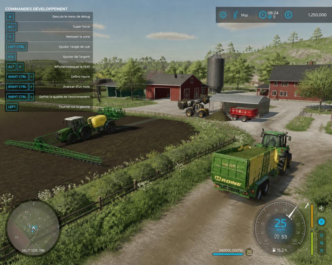 découvrez comment easy development controls fs22 simplifie la gestion de vos mods dans farming simulator 22 pour une expérience de jeu fluide et personnalisée.