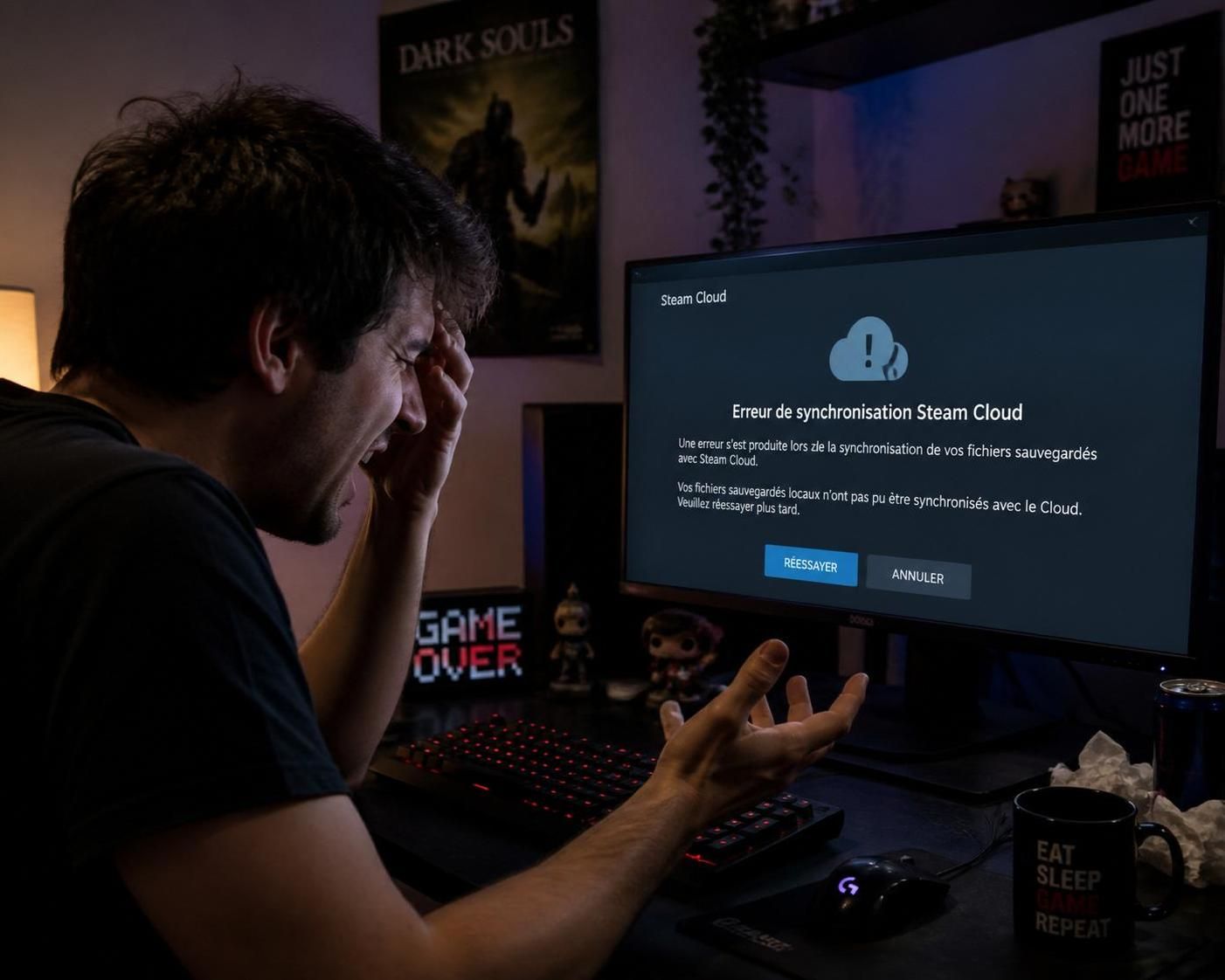 découvrez pourquoi vos sauvegardes steam cloud ne se synchronisent plus et apprenez à résoudre les problèmes de mise à jour pour protéger vos données de jeu.