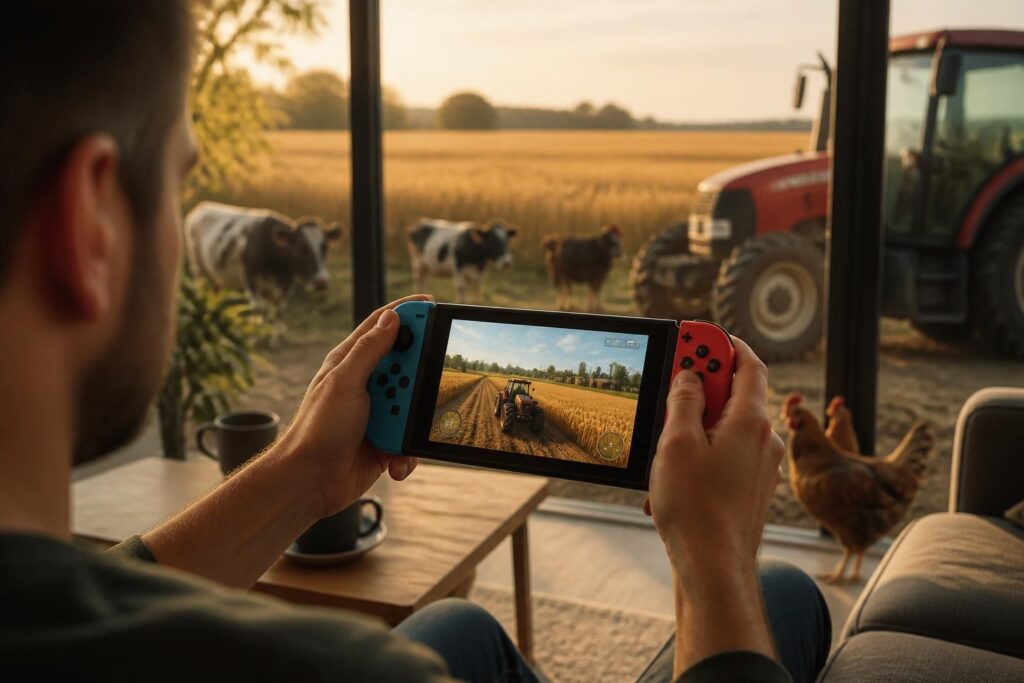 découvrez l'expérience immersive de farming 25 sur nintendo switch, parfaite pour les amateurs de simulation agricole, alliant réalisme et plaisir de gestion.