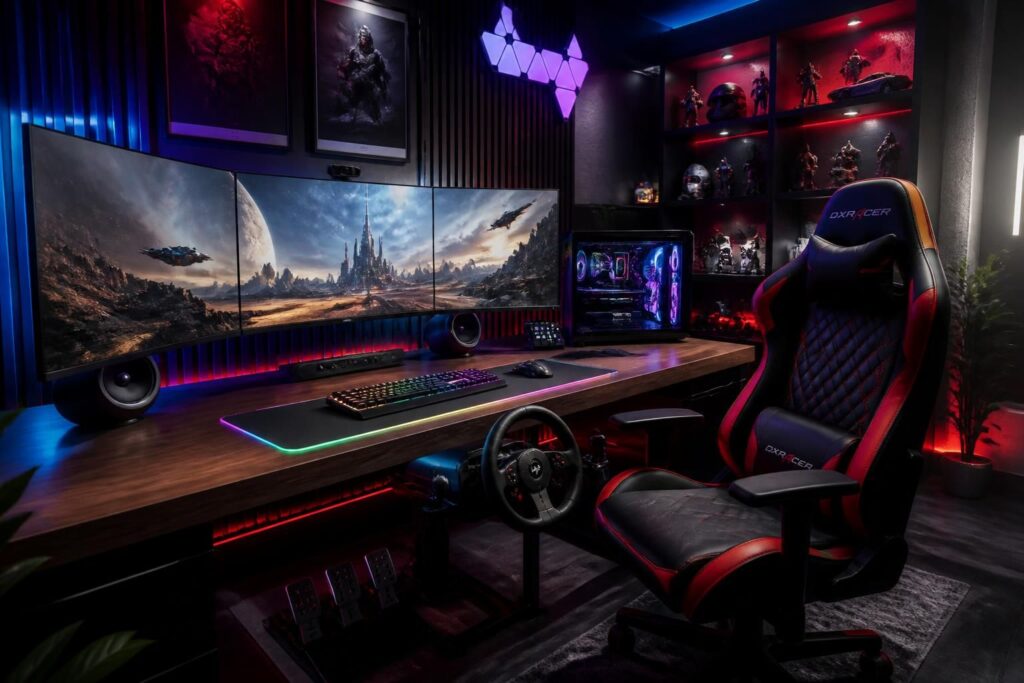 découvrez les équipements indispensables pour une immersion totale dans vos jeux pc gaming 3d et profitez d'une expérience de jeu exceptionnelle.