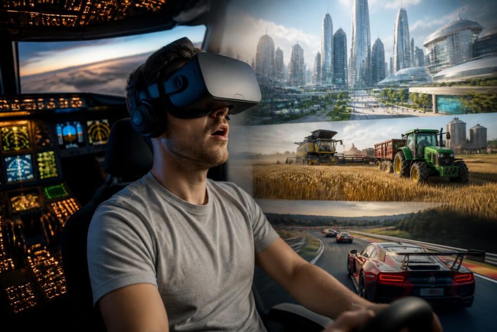 découvrez les meilleurs jeux de simulation pour vivre des expériences immersives uniques, alliant réalisme et divertissement intense.