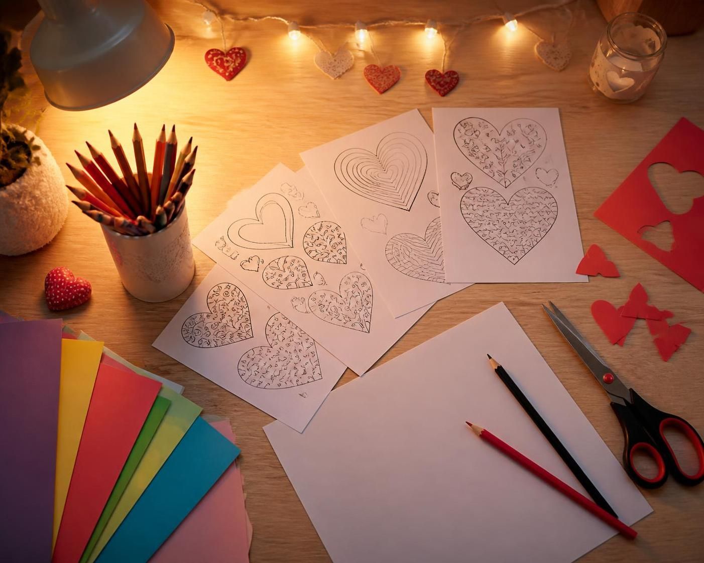 découvrez des idées créatives de dessins de cœur à imprimer pour vos activités manuelles. parfait pour petits et grands, apportez une touche d'amour à vos projets diy.