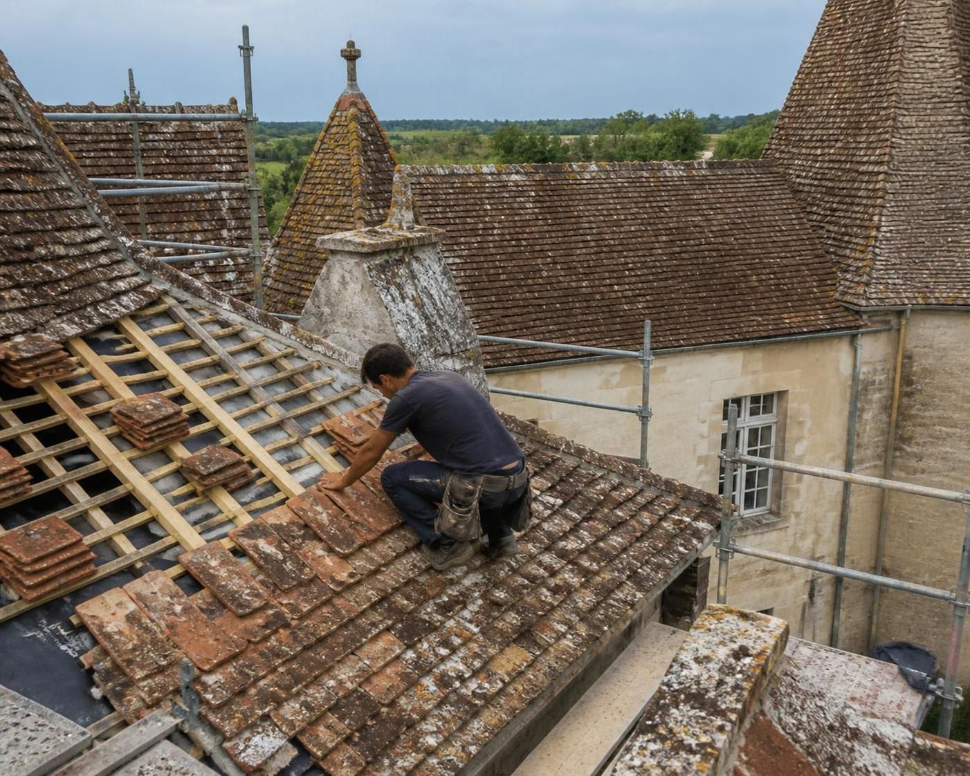 omega 10 vieux toit : le traitement efficace pour restaurer et protéger votre toiture, redonnant éclat et longévité à votre maison.