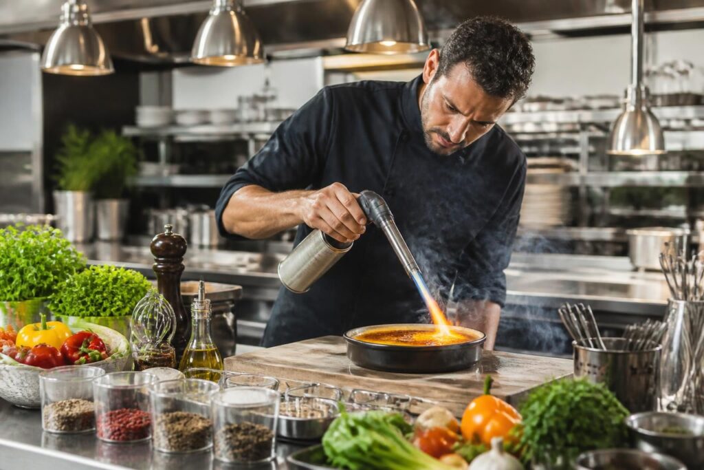 découvrez 'cooking with heat', un documentaire culinaire captivant qui explore la passion, les techniques et les secrets de la cuisine à travers le monde.
