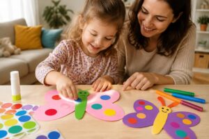 découvrez une activité manuelle facile et rapide à réaliser avec les enfants de 2 à 6 ans, idéale aussi pour partager un moment créatif entre adultes.