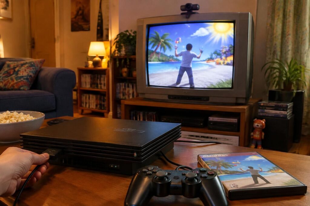 découvrez comment installer eyetoy play 2 avec sa caméra sur playstation 2 et vérifier la compatibilité du jeu avec votre console et vos accessoires.
