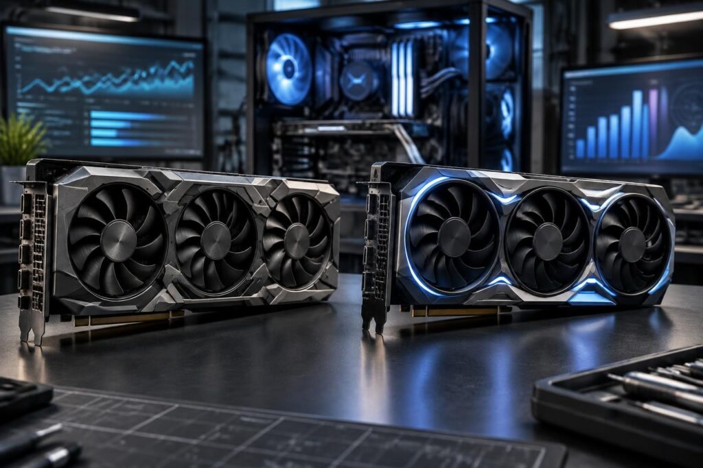 comparez la rtx 4070 ti et la rtx 5070 grâce à des benchmarks récents : performances en jeu, évolutions et rapport qualité-prix.